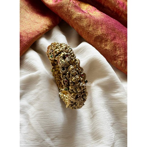 Antique Lakshmi Peacock Kada Bangle