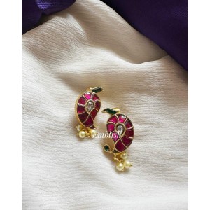 Kundan Jadau Mango Bugadi style Earrings