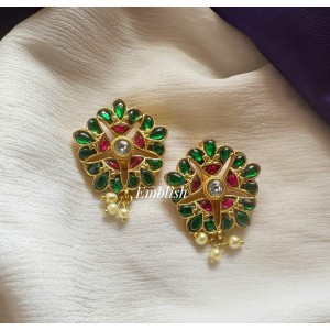 Kundan Jadau Star Bugadi Style Earrings