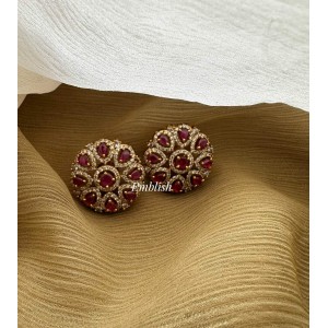 AD Kemp Flower Stud - Red