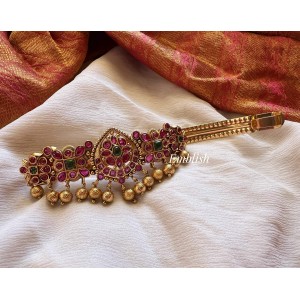 Kemp Flower Gold Drop Hair Clip