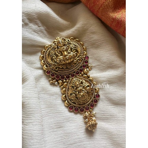 Kemp Double Lakshmi Flower intricate Hair Choti