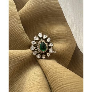 Tilak Victorian finger rings - Green 