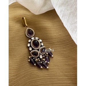 Victorian Flower Tikka - Purple